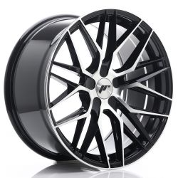 JR28 Glossy Black Machined Face JR28 Glossy Black Machined Face