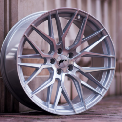 JR28 silver machined face