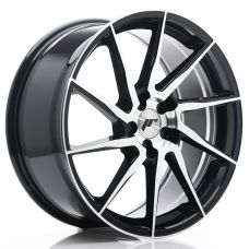 JAPAN RACING WHEELS JR36 Gloss Black Machined Face R19 W8,5 PCD5x114,3 ET35 Dia74,1