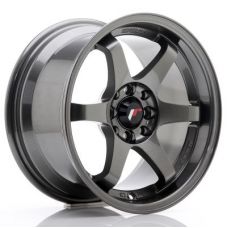 JAPAN RACING JR3 Gun metal R17 W8 PCD4x100/114.3 ET35 DIA73.1