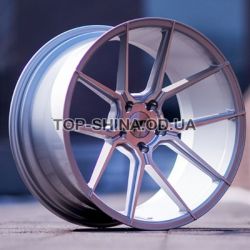 JR30 black machined tinted face