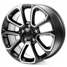 Replica Jeep (JE5319) 8x18 5x127 ET56 DIA71,6 (satin black machined face)