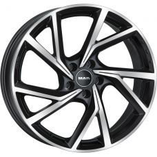 MAK KASSEL Black Mirror Face R18 W7.5 PCD5x110 ET39 DIA65.1