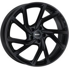 MAK KASSEL Gloss Black R17 W7.5 PCD5x110 ET40 DIA65.1