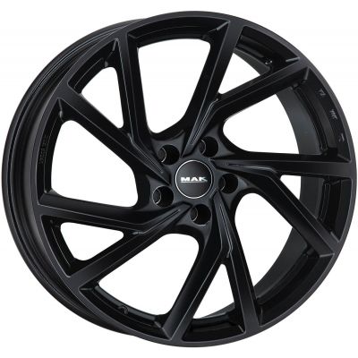 Диски MAK KASSEL Gloss Black R19 W8 PCD5x100 ET48 DIA56.1