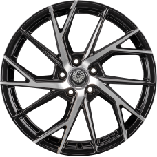 KONIGSRADER KR4 Black Glossy Polished R19 W8.5 PCD5x114.3 ET45 DIA72.6