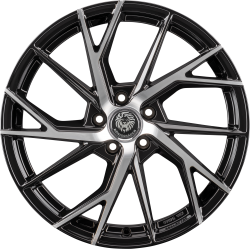 KR4 Black Glossy Polished