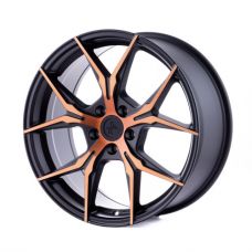 KESKIN KT19N Matt Black Front Copper R19 W8.5 PCD5x112 ET45 DIA72.6