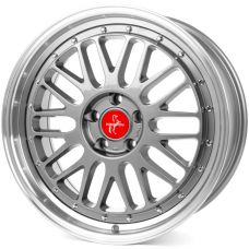KESKIN KT22 RETRO Titan Grey Lip Polish (TGLP) R19 W8.5 PCD5x100 ET30 DIA57.1