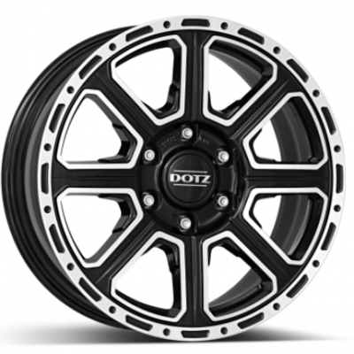 Диски Dotz Kalahari 8x17 6x139,7 ET20 DIA106,1 (dark)