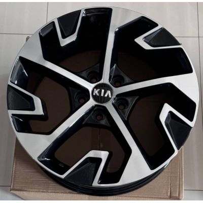 Kia (KI1928) gloss black machined face