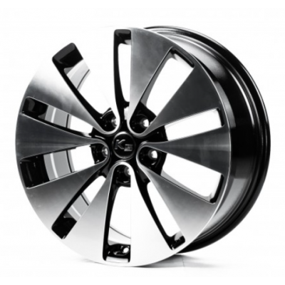 Kia (KI382) black machined face