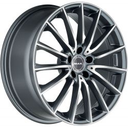 Komet gun metal mirror