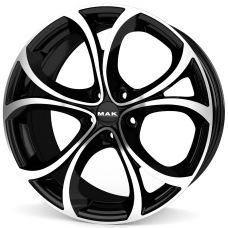 MAK LARIO Black Mirror Face R20 W9 PCD5x110 ET44.5 DIA65.1