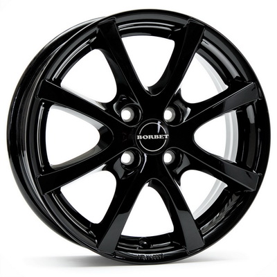 Диски Borbet LV4 7x16 4x100 ET38 DIA64 (gloss black)