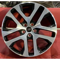 Land Rover (LR2241) gloss black machined face