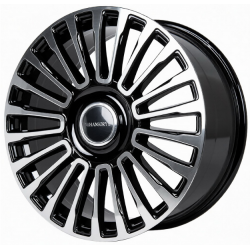 Land Rover (LR395) black machined face