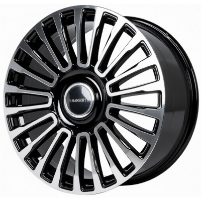 Land Rover (LR395) black machined face