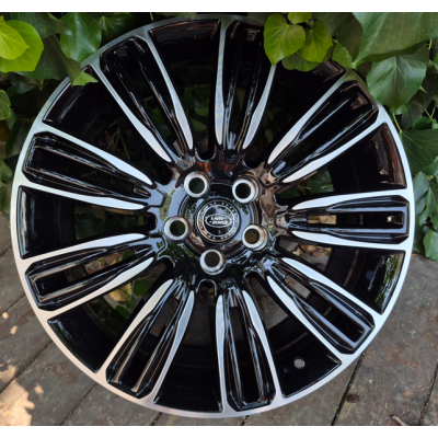 Land Rover (LR716) gloss black machined face