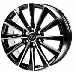 Lexus (LX3218) black machined face