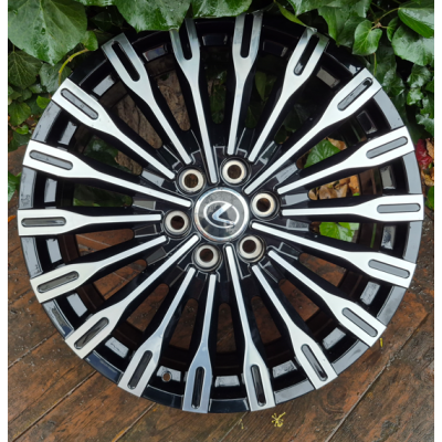 Lexus (LX3442) gloss black machined face