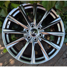 Replica Lexus (LX3449) 8x22 6x139,7 ET55 DIA95,1 (hyper black)