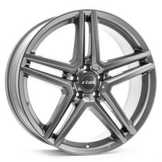 RIAL M10X Metal-Grey R17 W7.5 PCD5x112 ET53 DIA66.6
