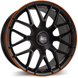 MAM GT.1 Matt Black Lip Orange (MBLO)