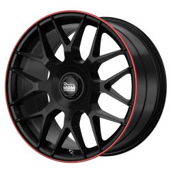 MAM GT.1 Matt Black Lip Red (MBLR)