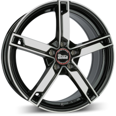 MAM MAM W4 Black Front Polished (BFP) R17 W7 PCD5x112 ET38 DIA66.6