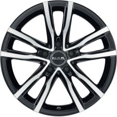 MAK MILANO 5 Black Mirror Face R16 W6.5 PCD5x98 ET39 DIA58.1