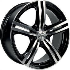 MIM MILANO EVO Black Mirror R16 W7 PCD5x108 ET45 DIA65.1