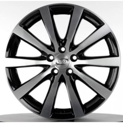 Диски MIM MONZA Black Mirror R18 W8 PCD5x108 ET45 DIA65.1
