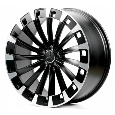 Диски Replica Forged Mercedes (MR0002) 9,5x22 5x112 ET30 DIA66,6 (satin black machined face)