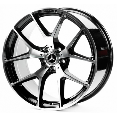 Mercedes (MR021-057) black machined face