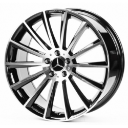 Mercedes (MR0236) gloss black machined face