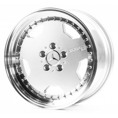 Mercedes (MR108) silver machined face