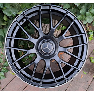 Mercedes (MR1261) satin black lip polished