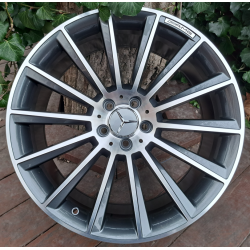 Replica Mercedes (MR2004) 8,5x20 5x112 ET35 DIA66,6 (light grey machined)