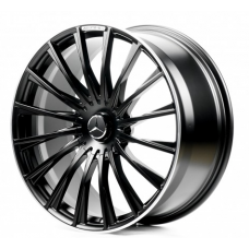 Replica Forged Mercedes (MR225) 9,5x21 5x112 ET33 DIA66,6 (satin black lip polished)