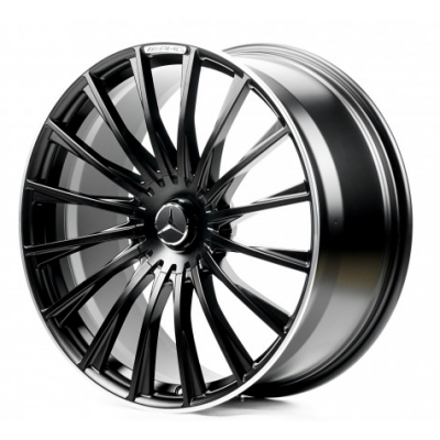 Диски Replica Forged Mercedes (MR225) 9,5x21 5x112 ET33 DIA66,6 (satin black lip polished)