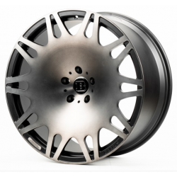 Mercedes (MR2411284) satin black dark machined face