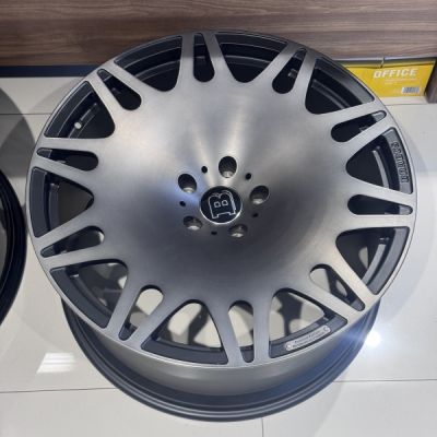 Mercedes (MR2411284) satin black dark machined face