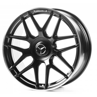 Mercedes (MR29) matt black lip polished