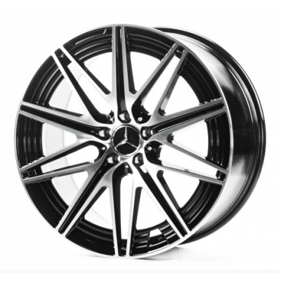 Mercedes (MR3121) gloss black machined face