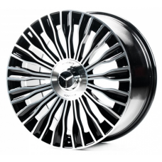 Replica Mercedes (MR3152) 9,5x20 5x112 ET43 DIA66,6 (gloss black machined face)
