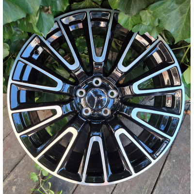 Mercedes (MR3420) gloss black machined face
