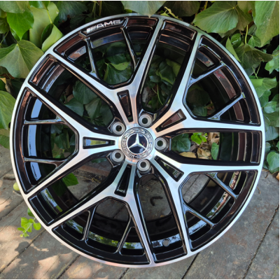 Mercedes (MR3573) gloss black machined face