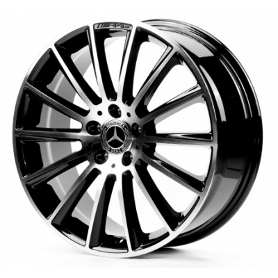 Mercedes (MR5001) gloss black machined face