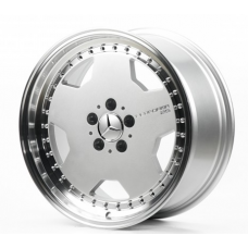 Replica Mercedes (MR5852) 8x18 5x112 ET25 DIA66,6 (silver lip polished)